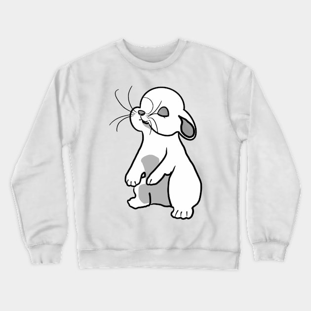 Cute bunny Crewneck Sweatshirt by Gavlart